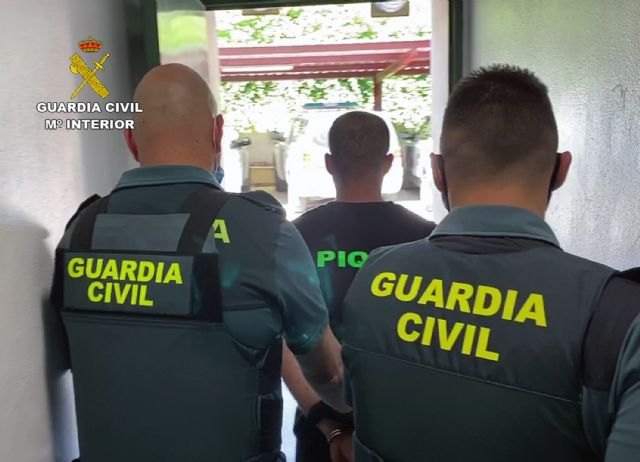 La Guardia Civil detiene en Cieza a un joven dedicado a cometer robos
