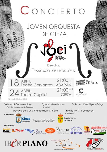 La Joven Orquesta de Cieza presenta sus próximos conciertos