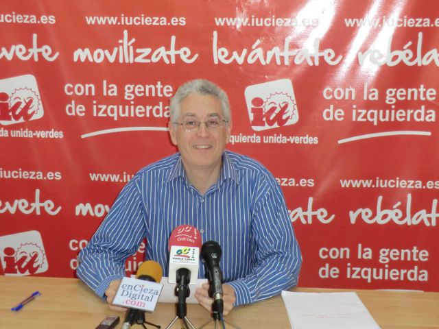 IU-Verdes de Cieza quiere garantizar el suministro básico de agua y luz en todos los hogares ciezanos