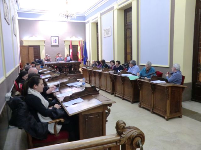 El PP rechaza en el Pleno las propuestas de IU-Verdes de Cieza en materia social y de empleo