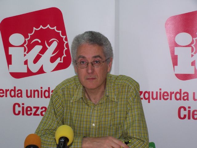 IU-Verdes de Cieza intentará que el Pleno se pronuncie contra la reforma del art. 135 CE