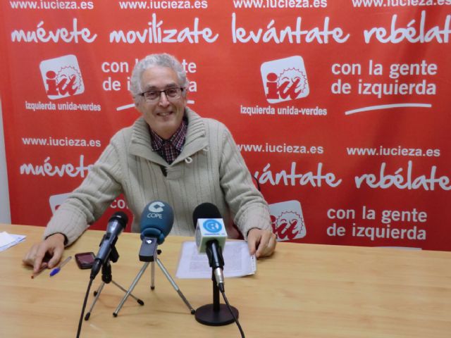 IU-Verdes de Cieza insta por escrito al Alcalde a ejecutar el acuerdo del Pleno de enero sobre alquileres sociales