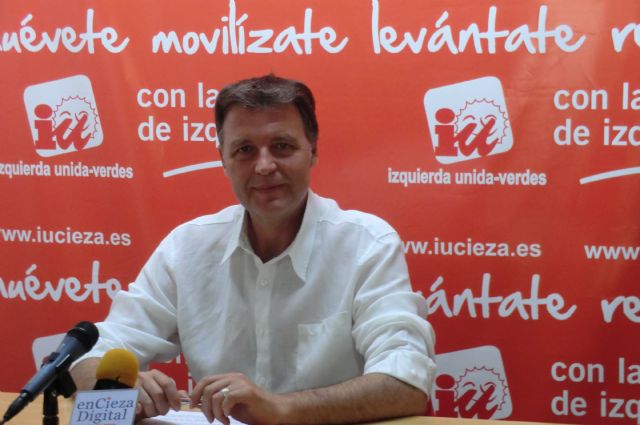 Saorín presenta el programa de IU-Verdes/Ganar Cieza para los 100 primeros días de gobierno