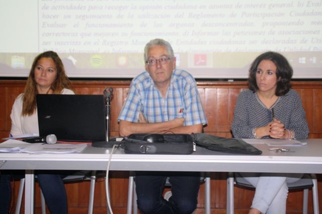 Cerrado el proceso participativo para la elaboración del Reglamento de Participación Ciudadana de Cieza