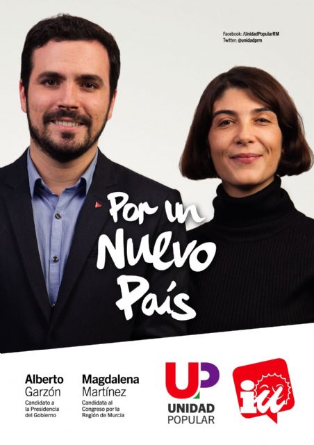 IU-Unidad Popular de Cieza invita a la ciudadanía a cambiar la realidad de este país