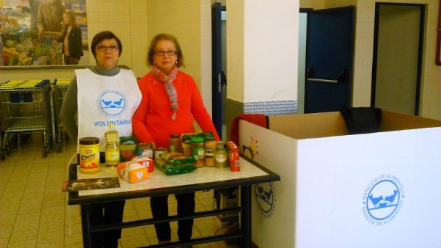 La solidaridad de los ciezanos ha superado las expectativas de este año en la campaña nacional de 'Gran Recogida de Alimentos'