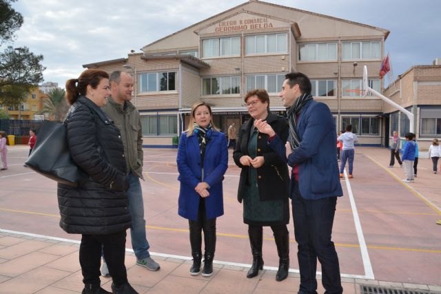 Educación invierte 131.000 euros en obras de mejora del CEIP Gerónimo Belda de Cieza