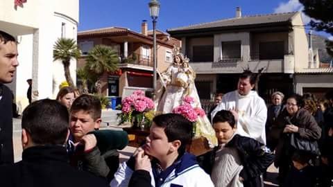 El Colectivo Jóvenes Cofrades de Cieza organizará la procesión de la Candelaria en la Parroquia Santiago Apóstol de la Hoya del Campo