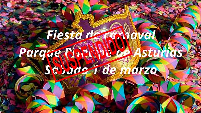 Suspendida por la lluvia la fiesta de carnaval prevista para hoy en el Príncipe de Asturias