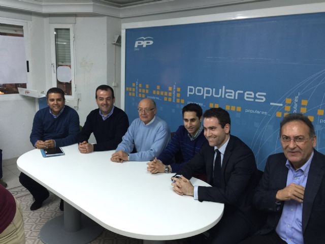 Reunión Junta Directiva del PP de Cieza.