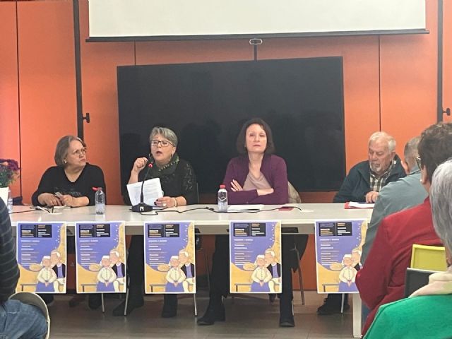 Mesa redonda en Cieza sobre el presente y el futuro de nuestro sistema de pensiones públicas