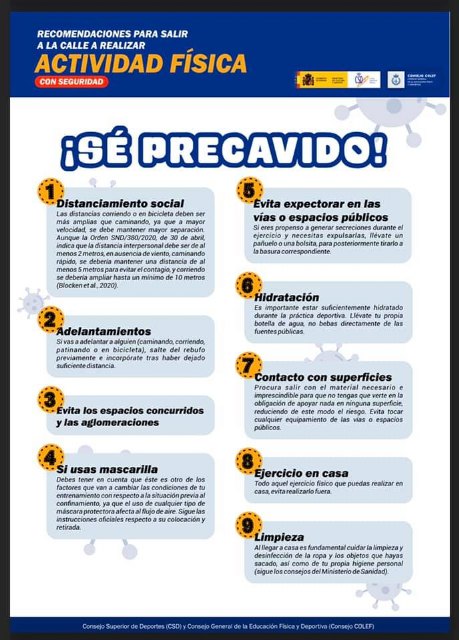 Importante información concejalía de deportes de Cieza