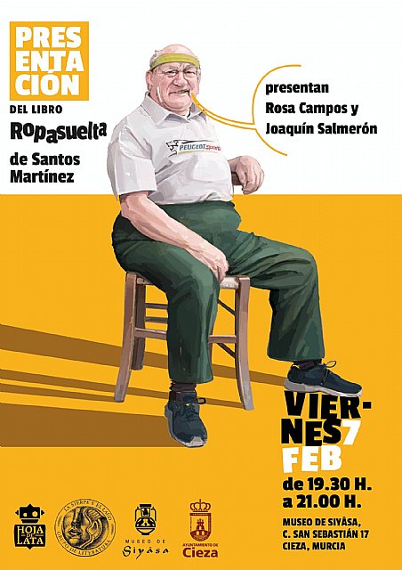 El Museo Siyâsa anuncia la presentación del libro 'Ropasuelta' de Santos Martínez