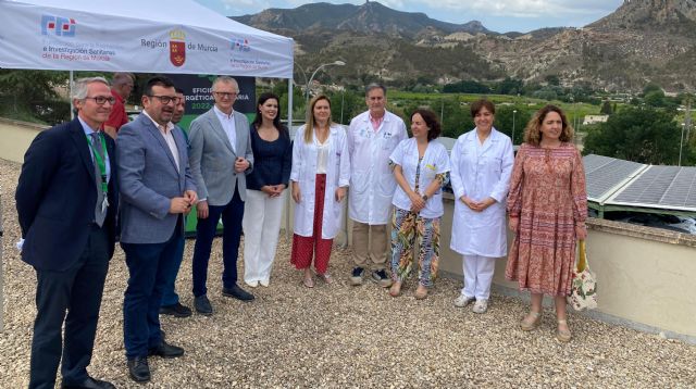 El hospital de Cieza ahorrará 50.600 euros con la instalación de placas fotovoltaicas