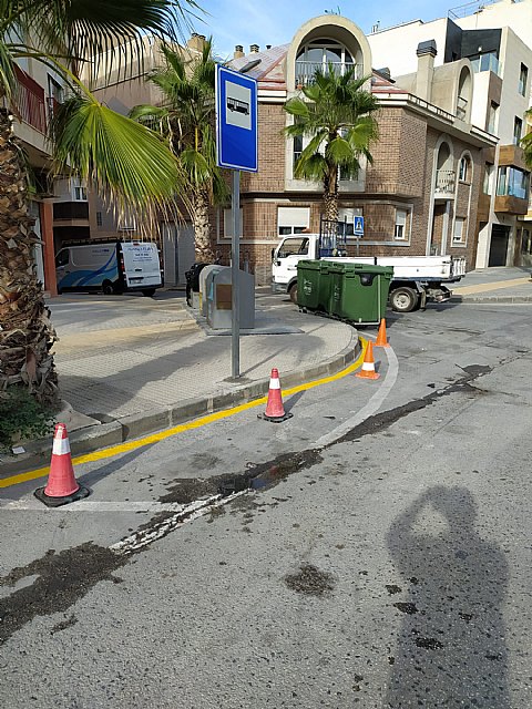 Nueva parada para el bus urbano en Cañada de la Horta