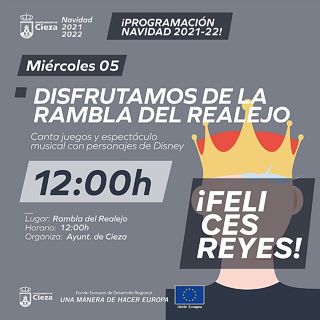 La rambla de El Realejo inaugura la gran jornada de la ilusión de la noche de Reyes