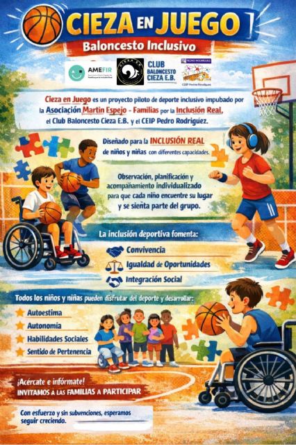 Proyecto de deporte inclusivo en Cieza