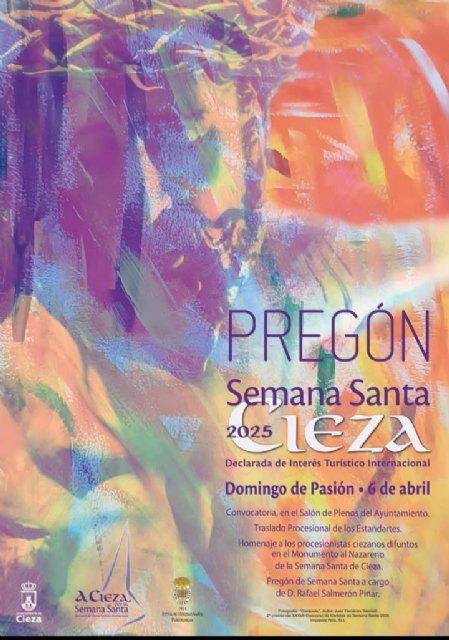 El Domingo de Pasión comenzará con el acto de la convocatoria en el salón de plenos del Ayuntamiento de Cieza