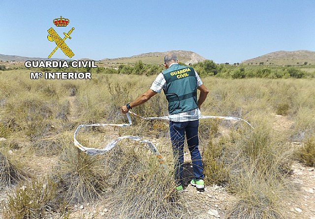 La Guardia Civil investiga a una persona dedicada al sector espartero como presunto autor de un delito de hurto y simulación de delito