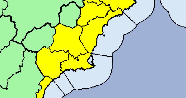 Alerta por lluvia este jueves en Cieza