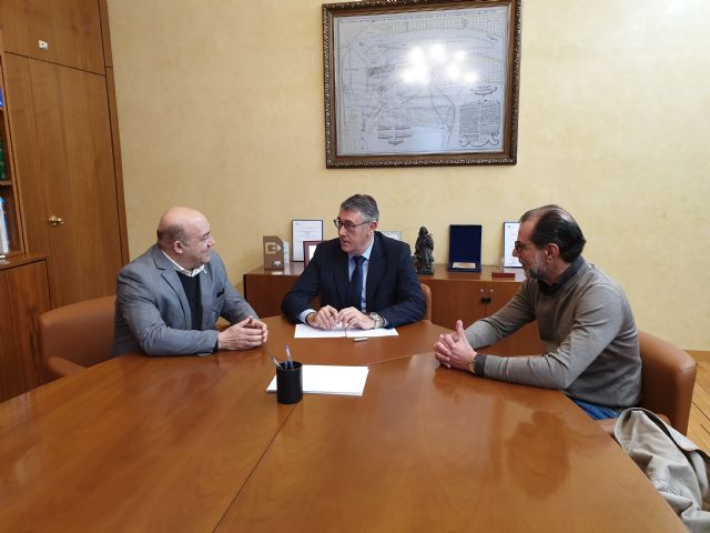 La CHS y el Ayuntamiento de Cieza analizan las obras para la reparación de los daños por las lluvias torrenciales