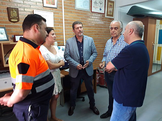 El Ayuntamiento exige al director general de Emergencias mejorar la dotación humana y material del parque de bomberos