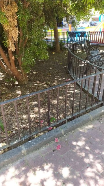Piden extremar la precaución ante la posible aparición de cebos venenosos en parques y jardines de Cieza