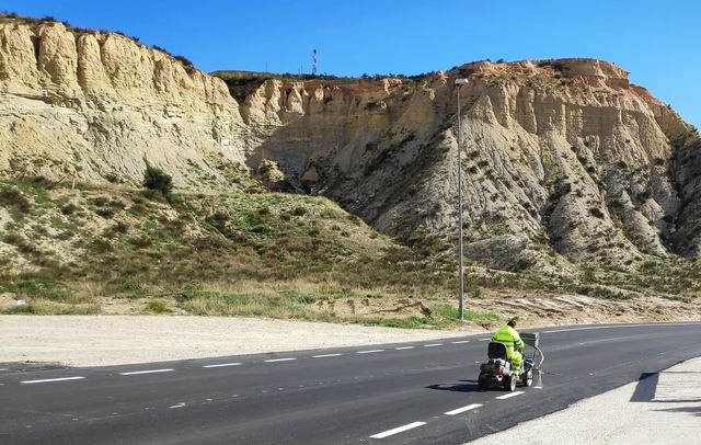 Saorín: 'A 145.000 € asciende el acondicionamiento de la antigua Variante de Cieza'