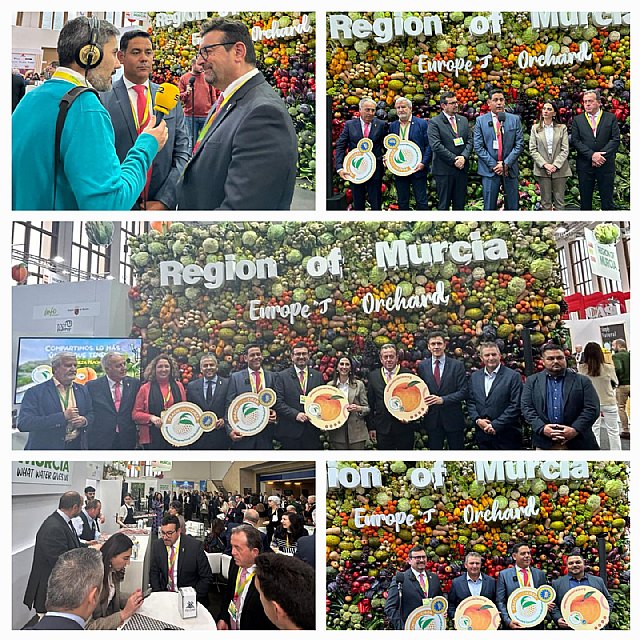 La IGP del Melocotón de Cieza se presenta oficialmente en Fruit Logistica