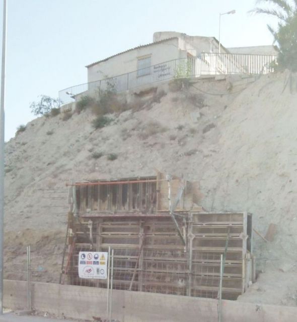El Ayuntamiento de Cieza inicia actuaciones de emergencia en el Cabezo de la Fuensantilla