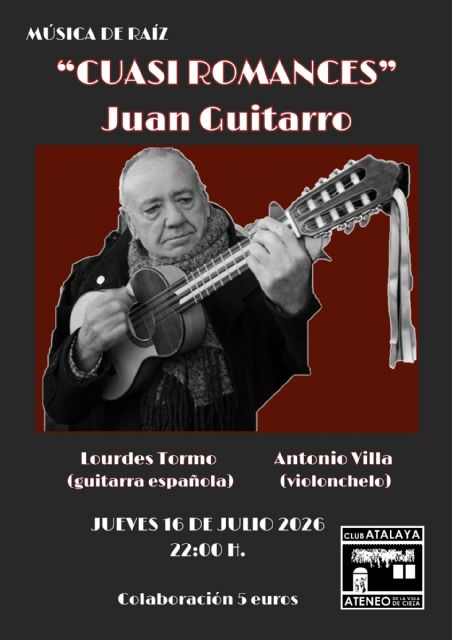 Concierto 'Cuasi romances' de Juan Guitarro