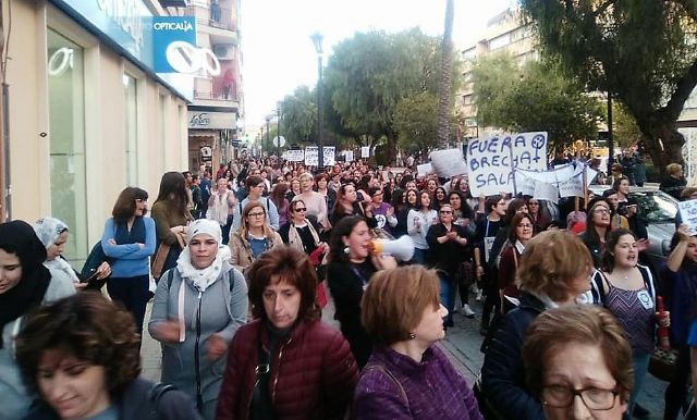 La Concejalía de la Mujer agradece la participación jornada reivindicativa del 8 de marzo