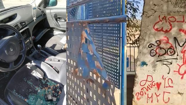 VOX Cieza critica el estado de abandono del parque Saharaui