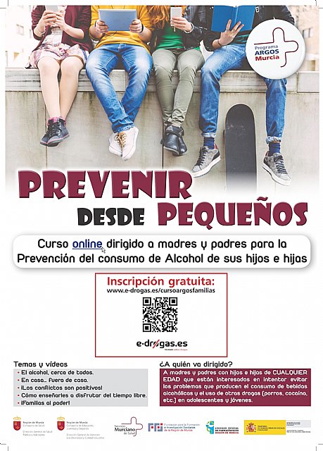 Formación ONLINE Prevenir desde pequeños