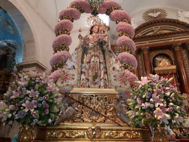 La Patrona de Cieza ya tiene el bastón de mando del municipio