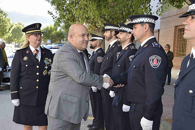 El Día de la Policía, con los efectivos de emergencias y ciudadanos que intervinieron en la gota fría