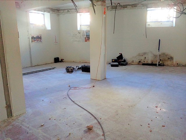 Se inician las obras de la nueva Sala de Estudios en Camino de Murcia