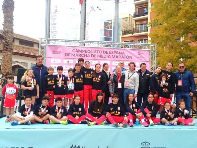 Cieza, de nuevo fue capital de la marcha atlética nacional