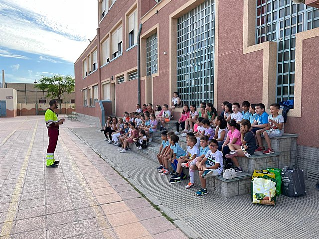 '#Te Ven' realiza actividades de concienciación sobre limpieza viaria y residuos domésticos en los centros educativos