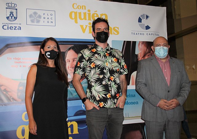 Cieza aplaude haber sido elegida para el final de la película 'Con quién viajas'