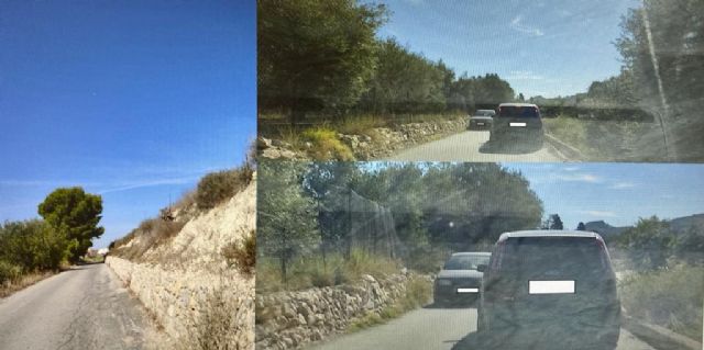 VOX Cieza exige soluciones para los problemas de circulación de vehículos y peatones en la calle Zaraiche o avenida de las Acacias