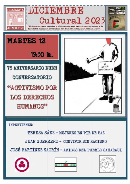 El Club Atalaya conmemora el 75 aniversario de la declaración universal de derechos humanos