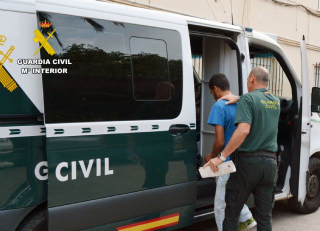 La Guardia Civil detiene a cuatro individuos implicados en una violenta riña en Cieza