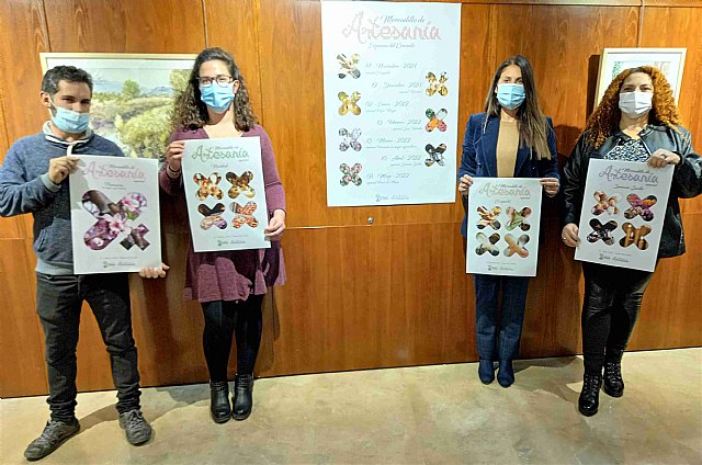 Cieza recupera el mercadillo de artesanía mensual tras el paréntesis de la pandemia