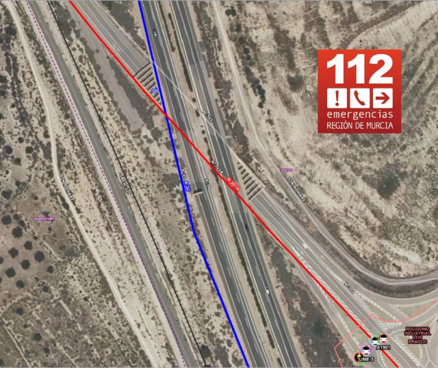 7 trabajadores heridos en un accidente de tráfico ocurrido en Cieza