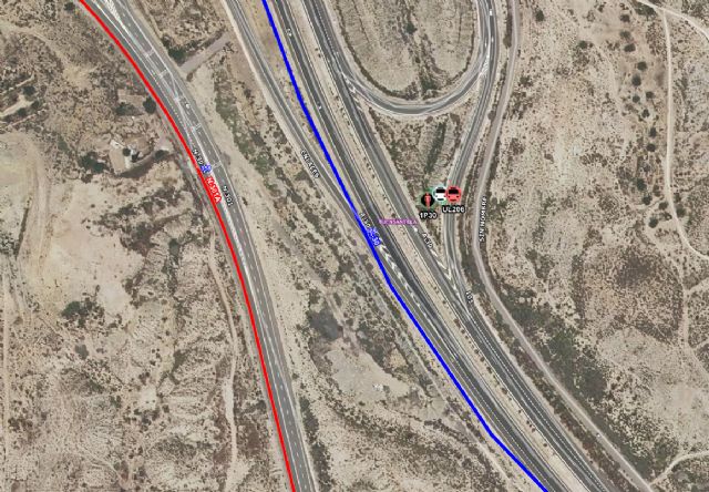 Fallece el conductor de un turismo en un accidente ocurrido en Cieza