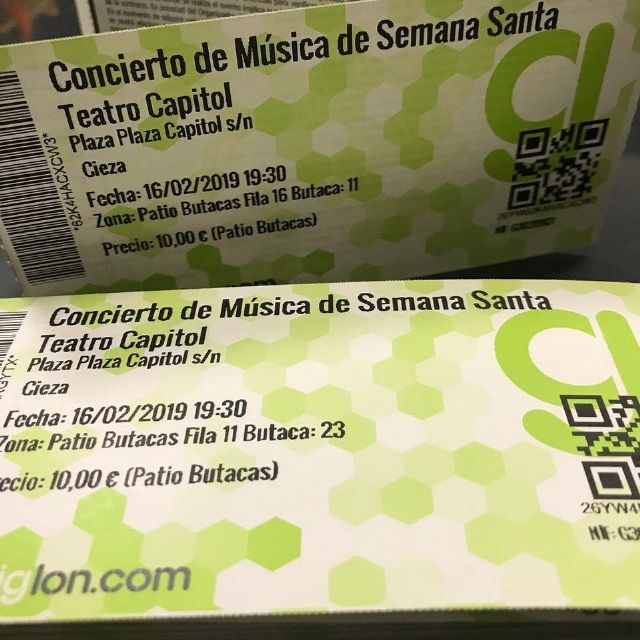 Concierto de música Semana Santa de Cieza