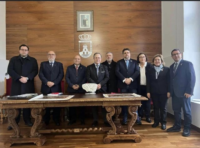 Recepción oficial en el Ayuntamiento a la Unione Maestranze di Trapani
