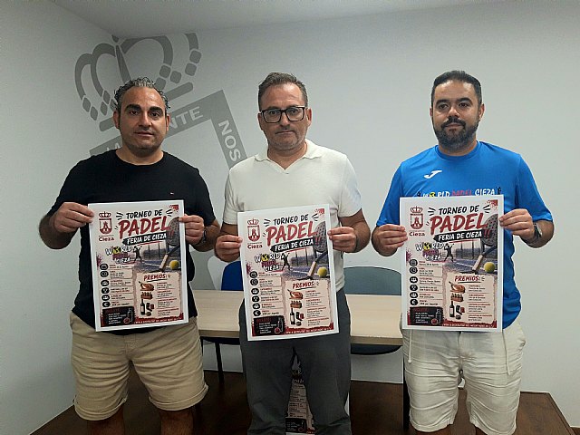 Presentan el Torneo de Pádel 'Feria de Cieza 2026'
