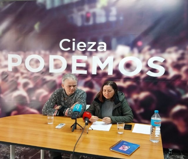 Podemos Cieza presenta el borrador de un plan de vivienda social